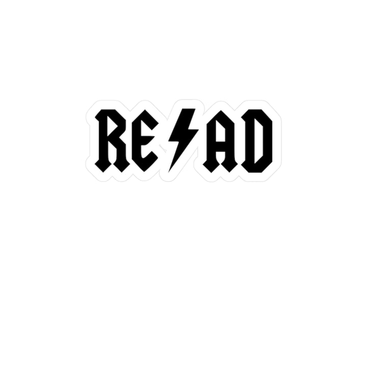 Read like ACDC Kiss-Cut Vinyl Decals