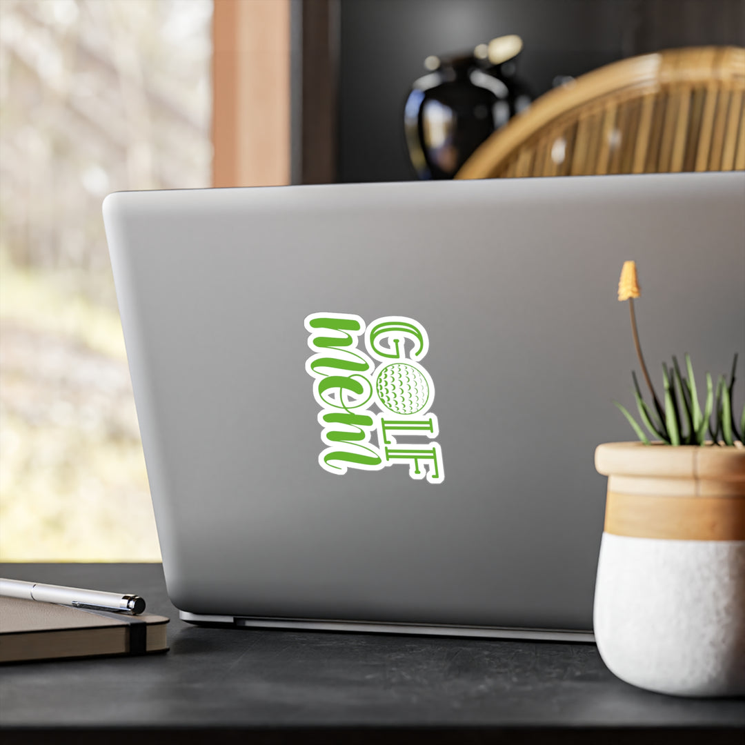 Golf Mom Green Kiss-Cut Vinyl Decals