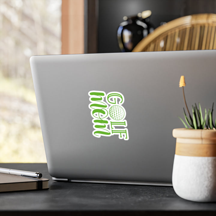 Golf Mom Green Kiss-Cut Vinyl Decals