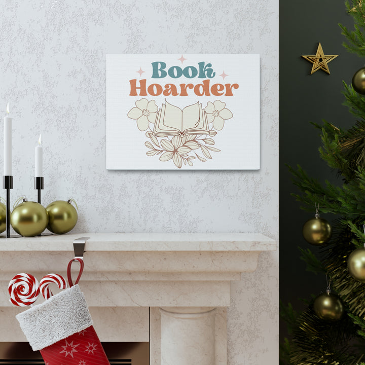 Book Hoarder Canvas Gallery Wraps