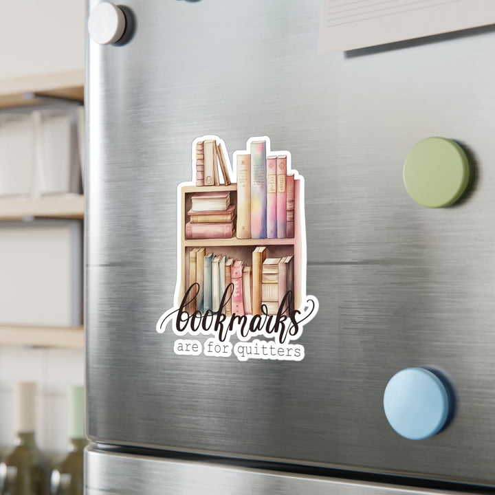 Bookmarks Quitters Kiss-Cut Vinyl Decals