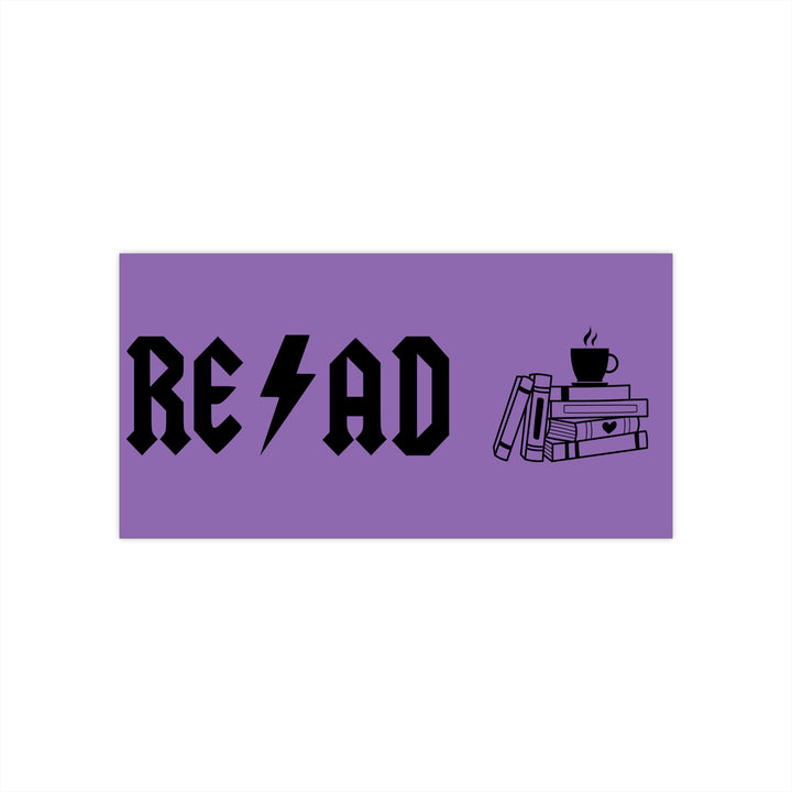 Read ACDC Purple Bumper Stickers
