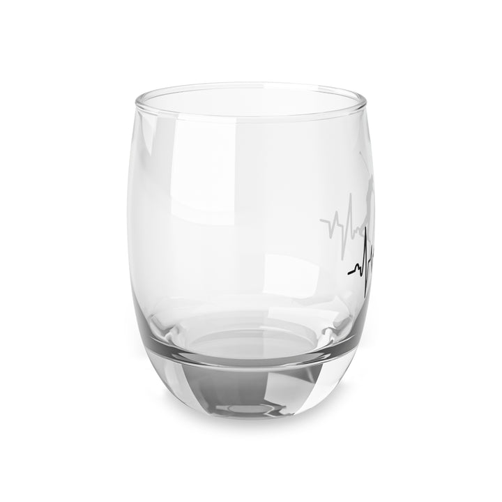 Golf Back Heartbeat Whiskey Glass