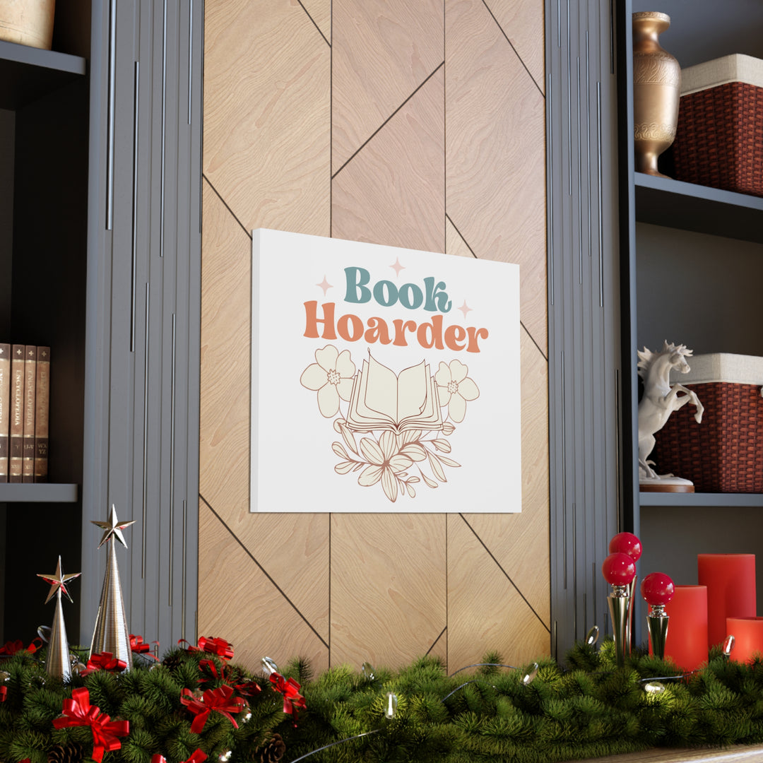 Book Hoarder Canvas Gallery Wraps