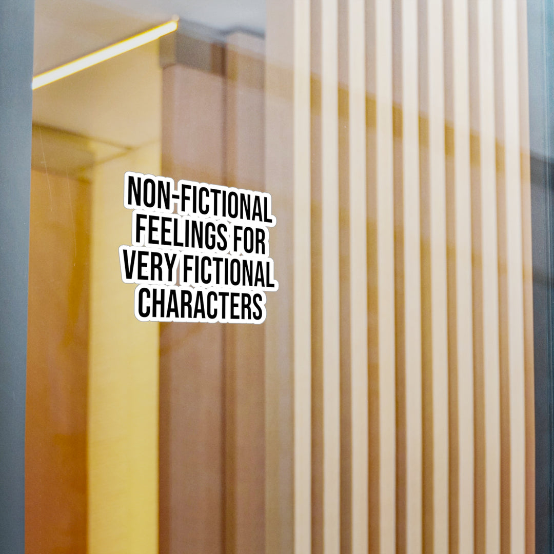 Nonfiction Feelings Kiss-Cut Vinyl Decals