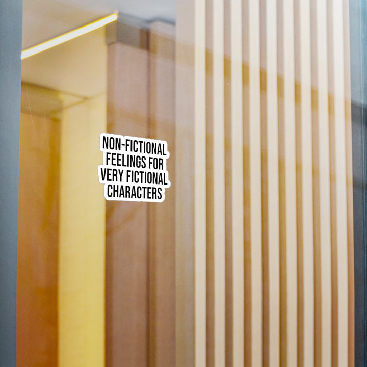 Nonfiction Feelings Kiss-Cut Vinyl Decals