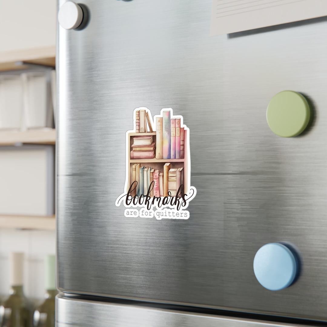Bookmarks Quitters Kiss-Cut Vinyl Decals