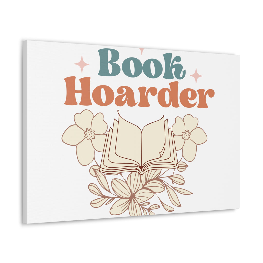 Book Hoarder Canvas Gallery Wraps