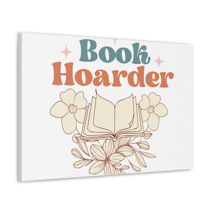 Book Hoarder Canvas Gallery Wraps