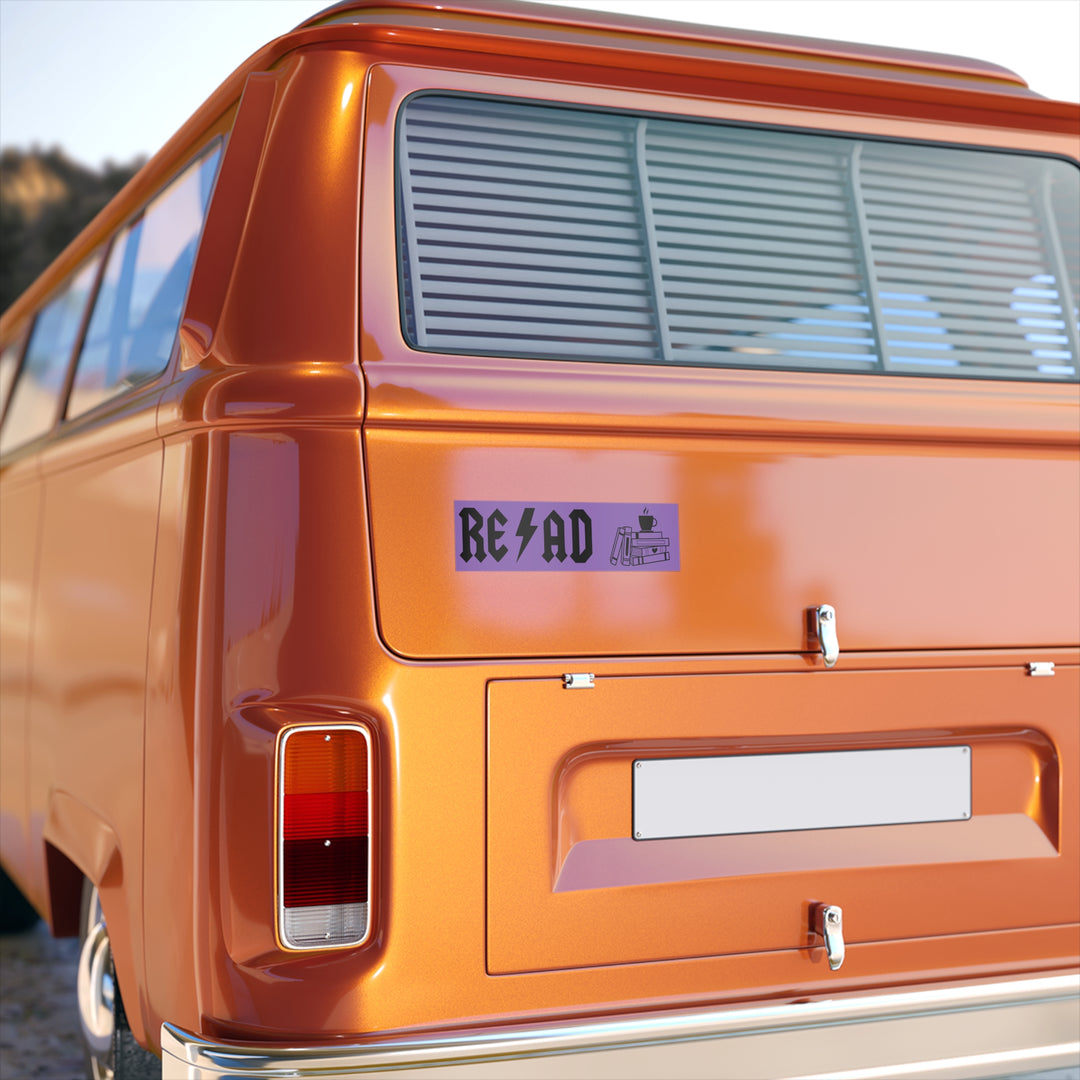 Read ACDC Purple Bumper Stickers