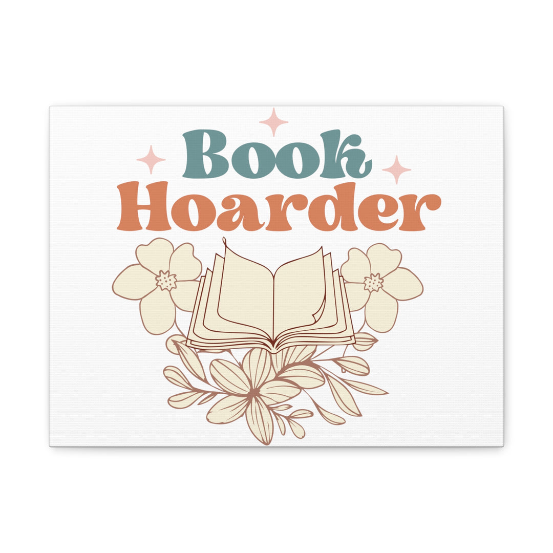 Book Hoarder Canvas Gallery Wraps