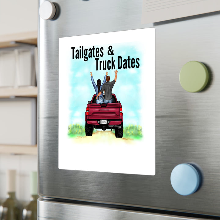 Tailgates & Truck DatesKiss-Cut Vinyl Decals