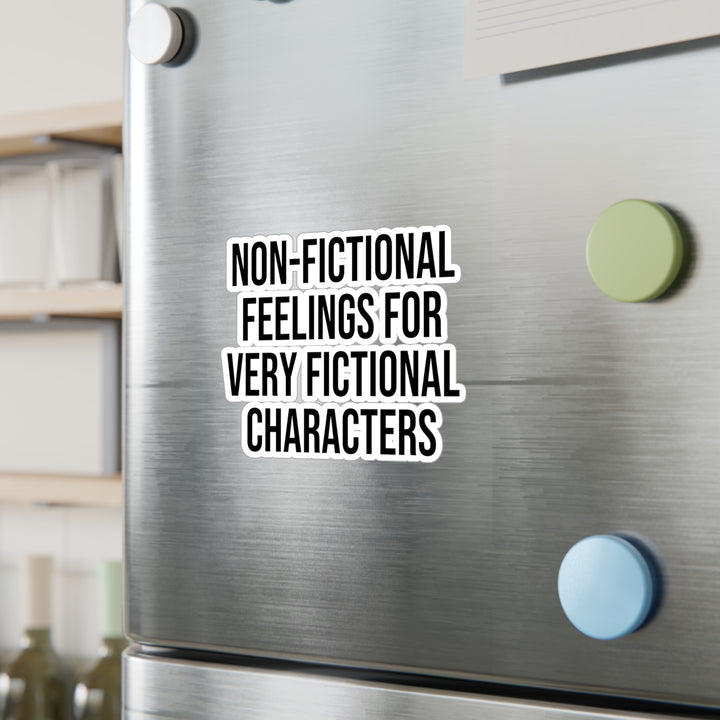 Nonfiction Feelings Kiss-Cut Vinyl Decals