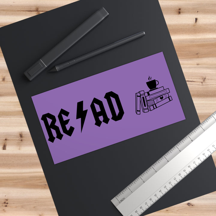 Read ACDC Purple Bumper Stickers