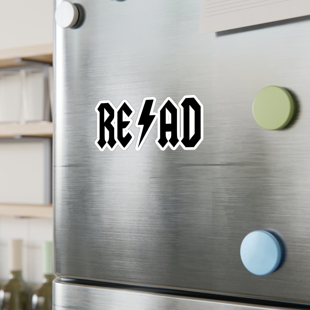 Read like ACDC Kiss-Cut Vinyl Decals