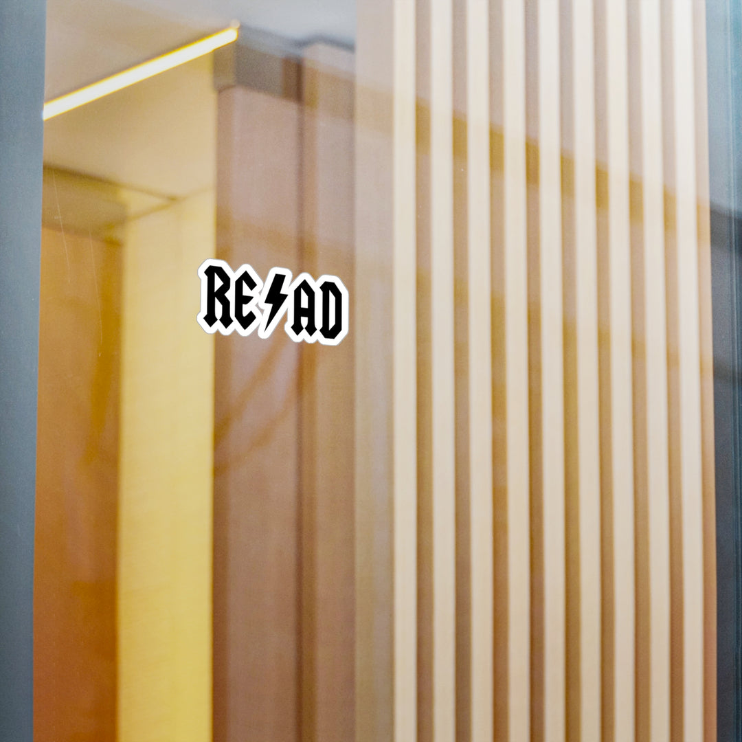 Read like ACDC Kiss-Cut Vinyl Decals