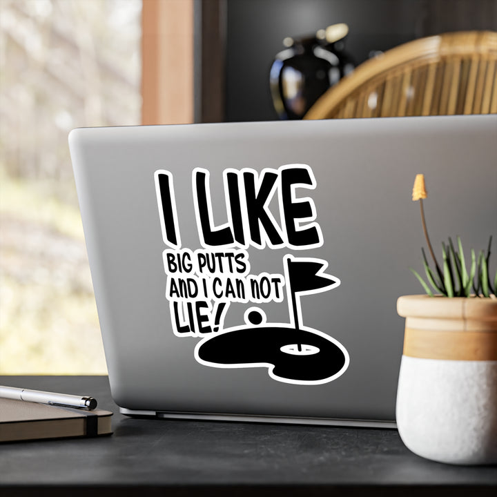 I Like Big Puts Kiss-Cut Vinyl Decals