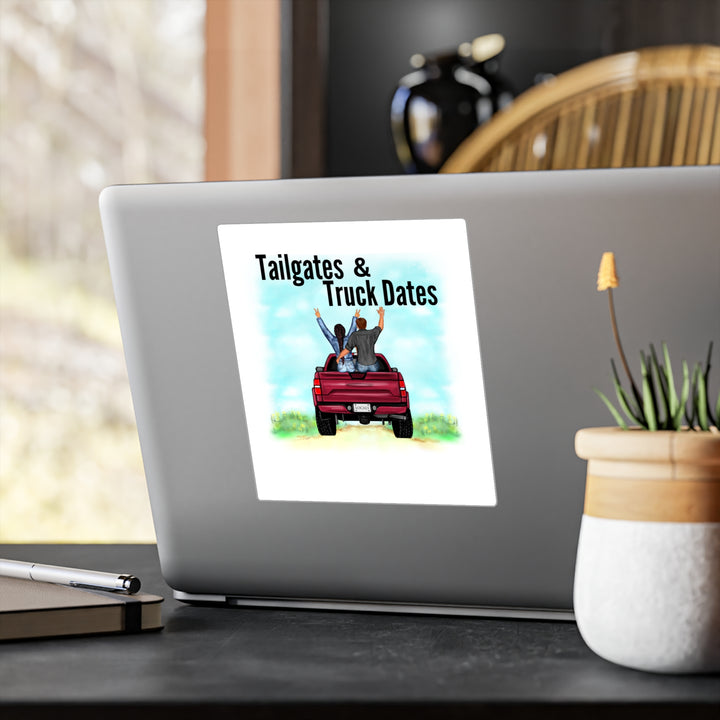 Tailgates & Truck DatesKiss-Cut Vinyl Decals