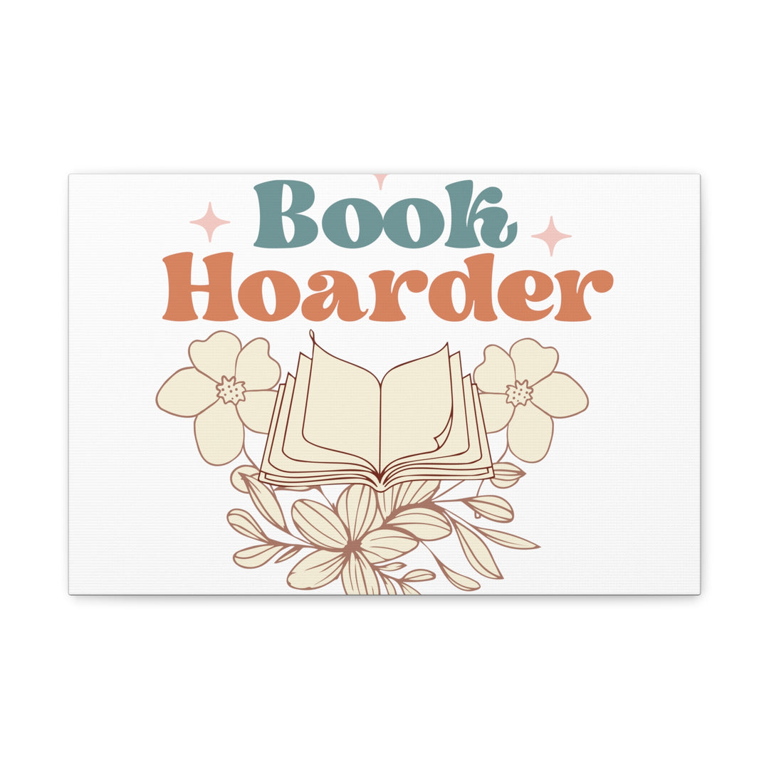 Book Hoarder Canvas Gallery Wraps