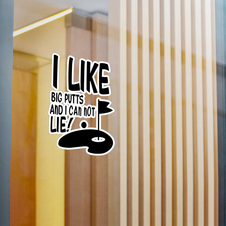 I Like Big Puts Kiss-Cut Vinyl Decals