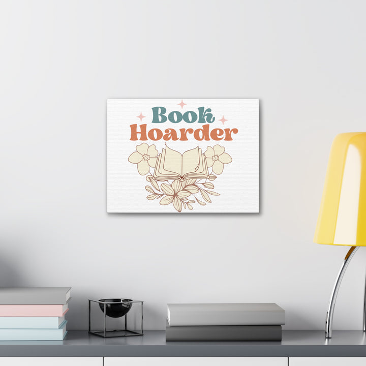 Book Hoarder Canvas Gallery Wraps