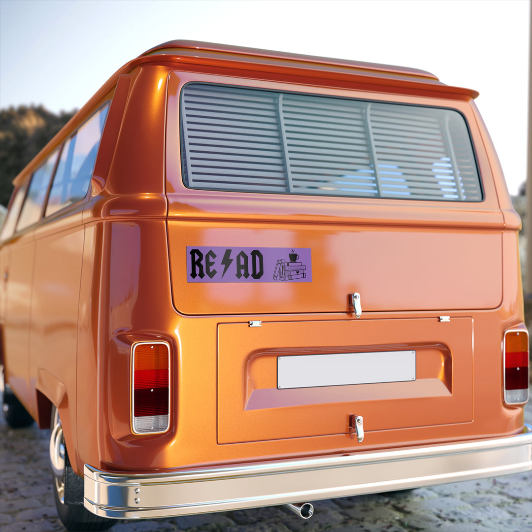 Read ACDC Purple Bumper Stickers
