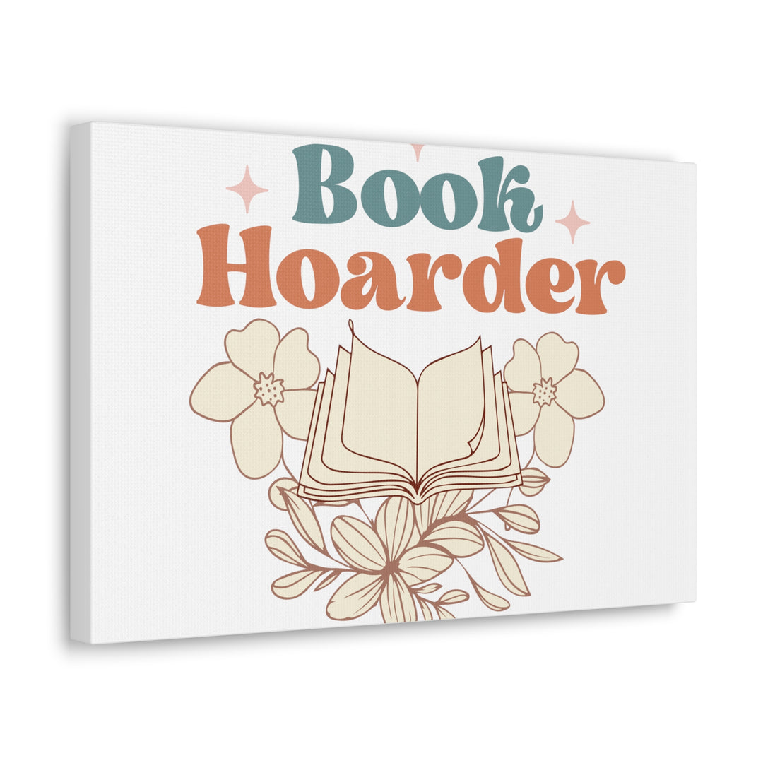 Book Hoarder Canvas Gallery Wraps