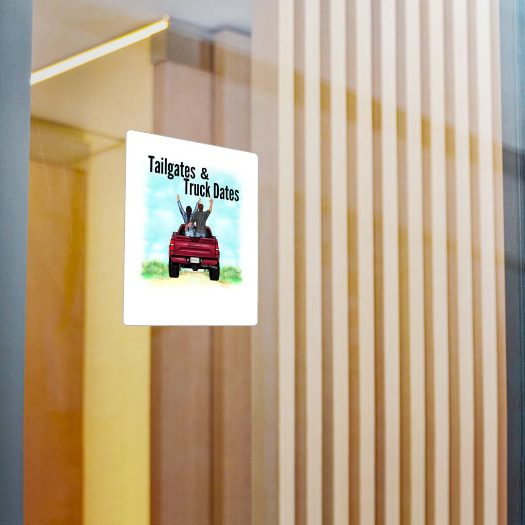Tailgates & Truck DatesKiss-Cut Vinyl Decals
