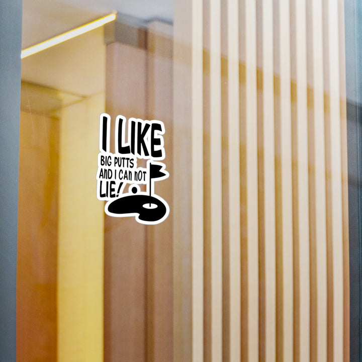I Like Big Puts Kiss-Cut Vinyl Decals