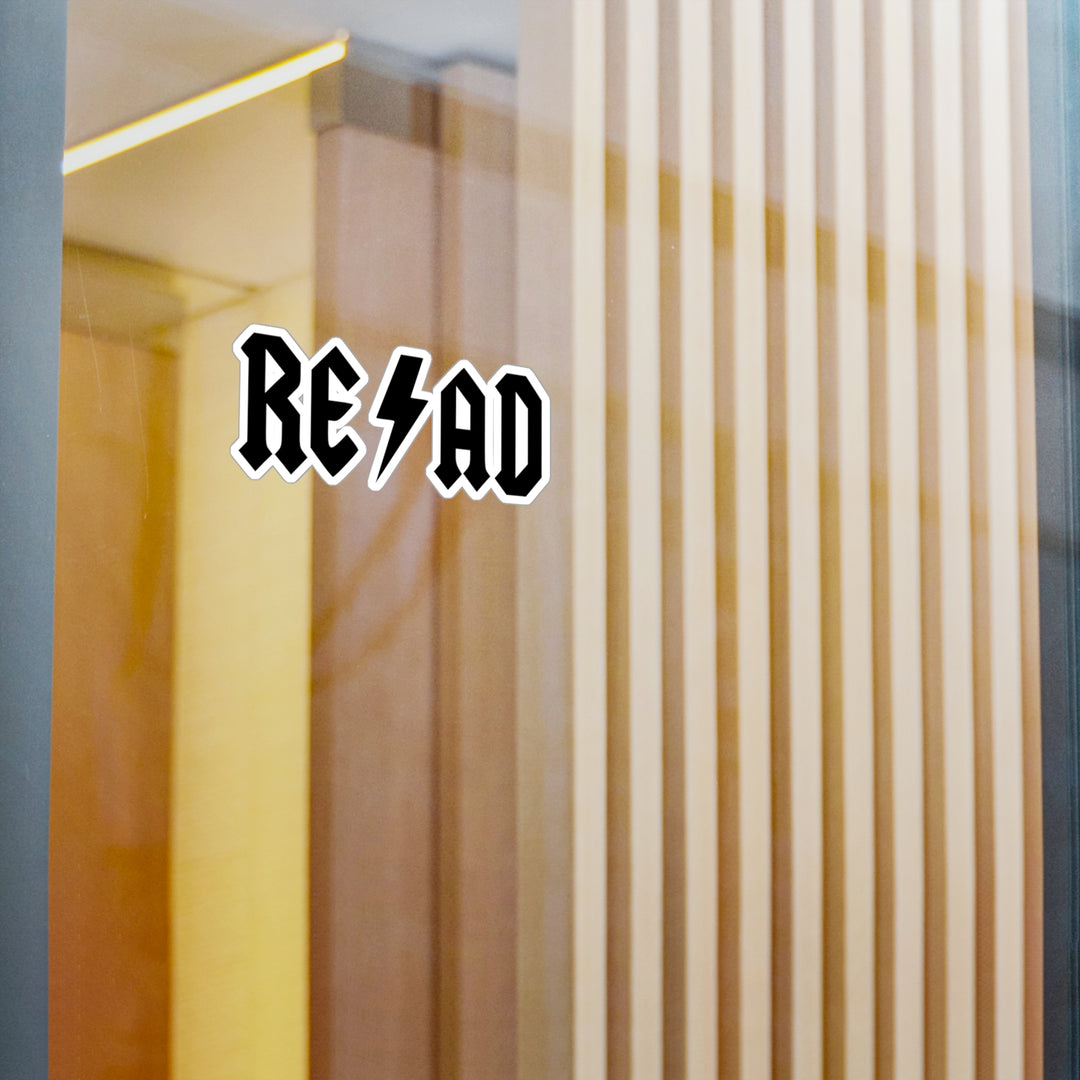 Read like ACDC Kiss-Cut Vinyl Decals