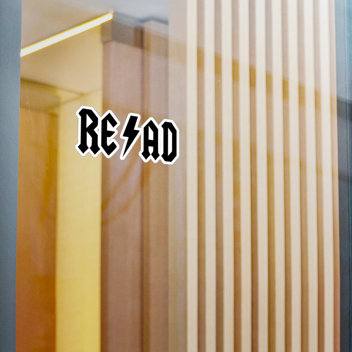 Read like ACDC Kiss-Cut Vinyl Decals