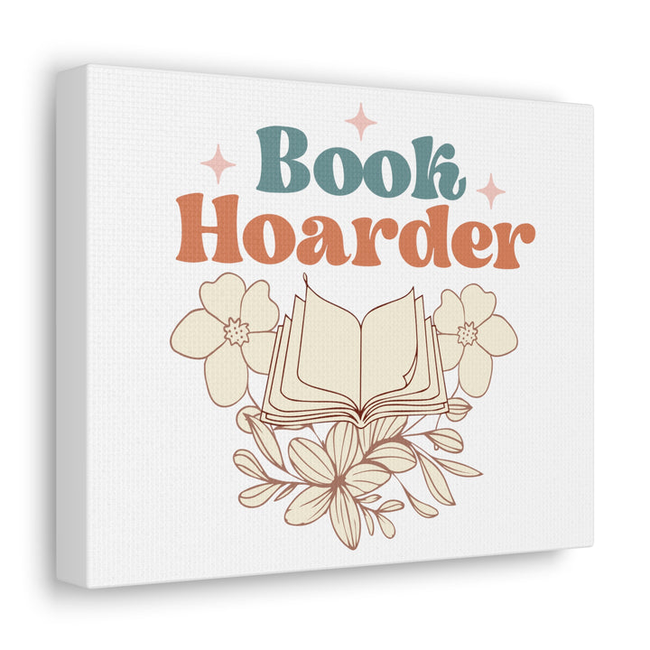 Book Hoarder Canvas Gallery Wraps