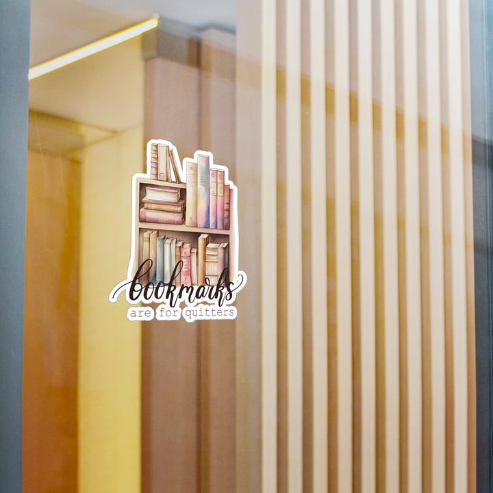 Bookmarks Quitters Kiss-Cut Vinyl Decals