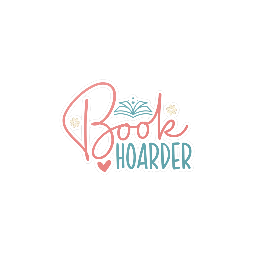 Book Hoarder Kiss-Cut Vinyl Decals