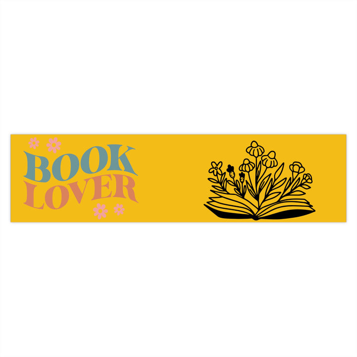 Book Lover Yellow Bumper Stickers