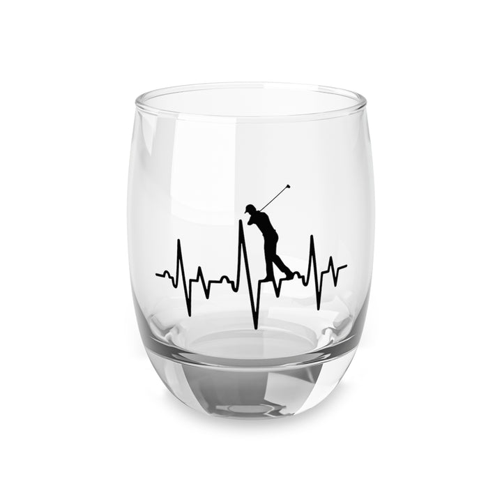 Golf Back Heartbeat Whiskey Glass