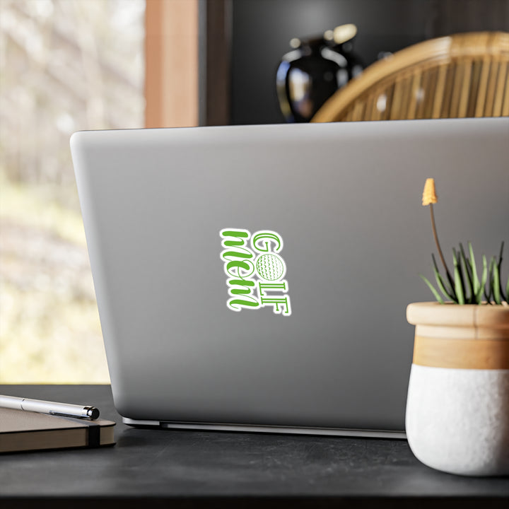 Golf Mom Green Kiss-Cut Vinyl Decals