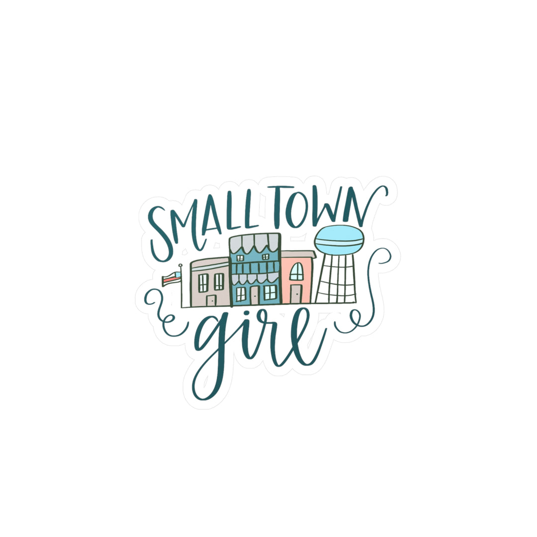 Small Town Girl Kiss-Cut Vinyl Decals