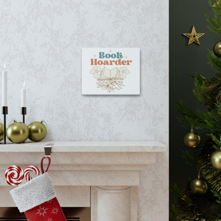 Book Hoarder Canvas Gallery Wraps