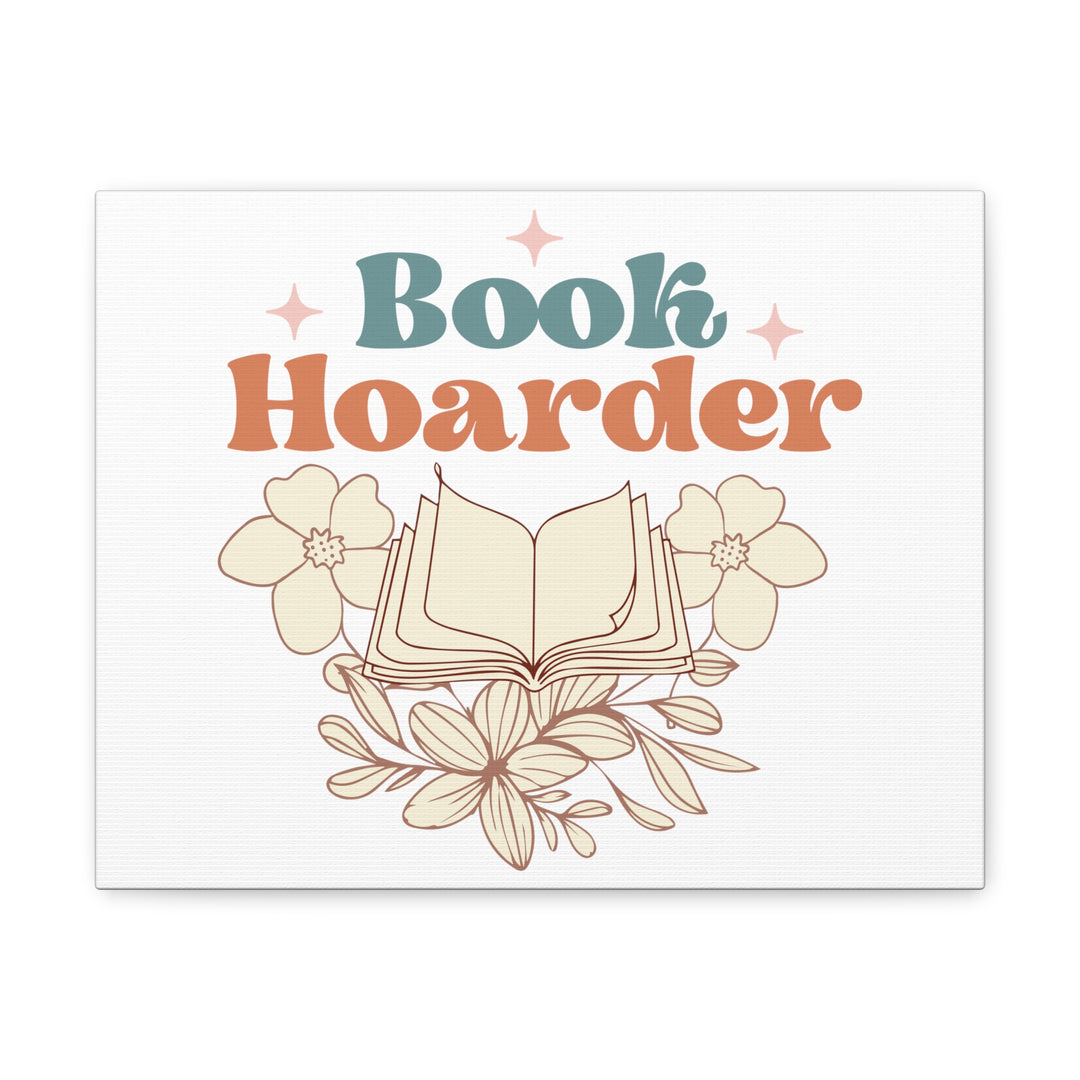 Book Hoarder Canvas Gallery Wraps