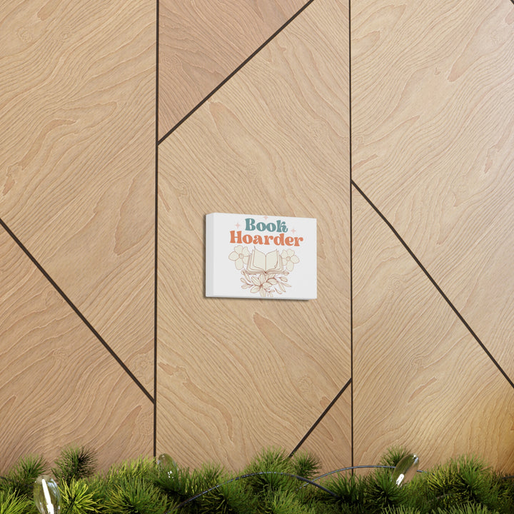 Book Hoarder Canvas Gallery Wraps