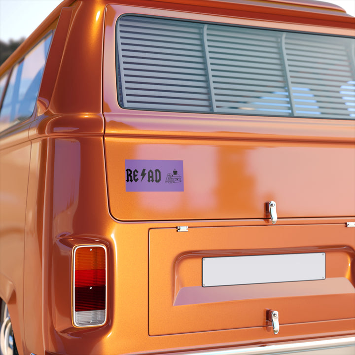 Read ACDC Purple Bumper Stickers