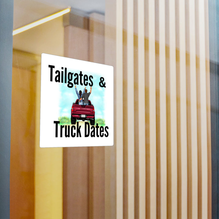 Tailgates & Truck Dates Kiss-Cut Vinyl Decals