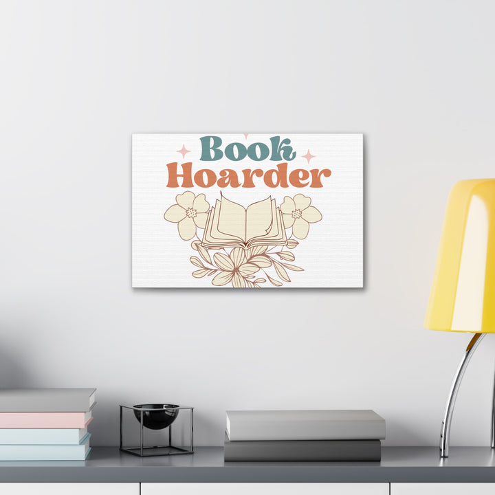 Book Hoarder Canvas Gallery Wraps