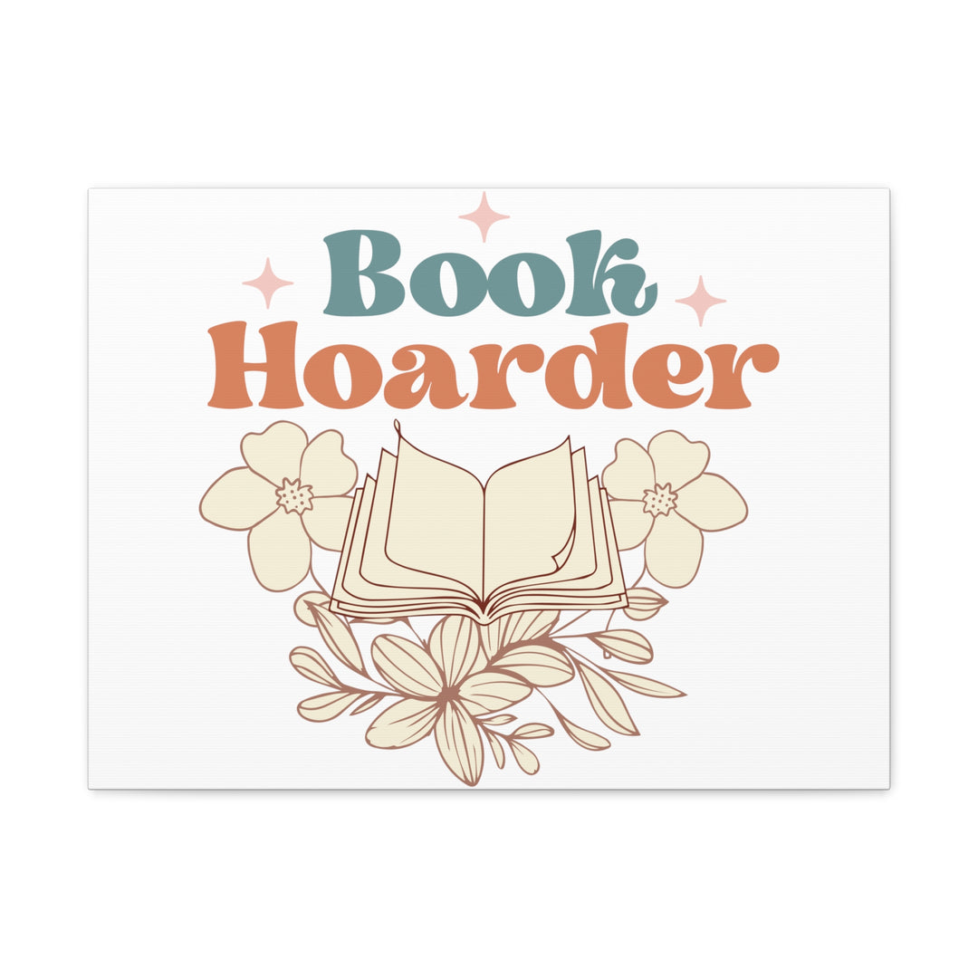 Book Hoarder Canvas Gallery Wraps