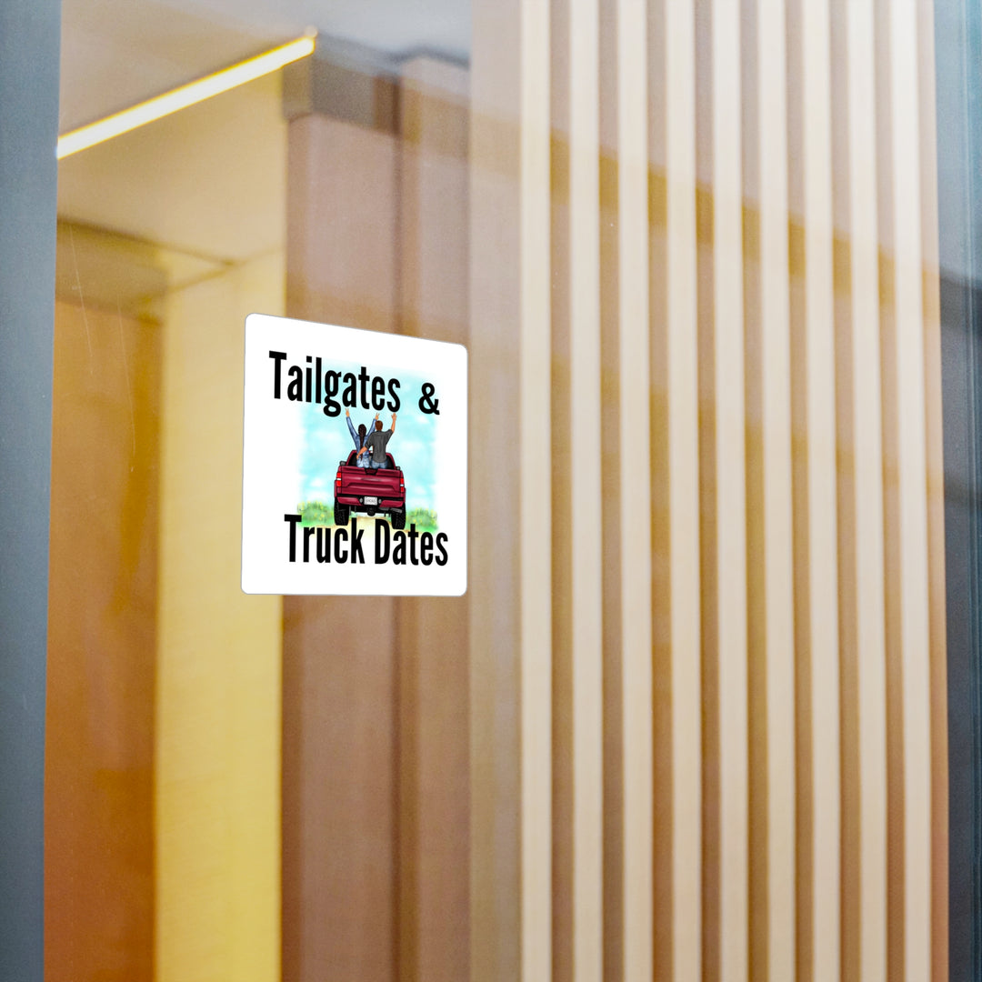 Tailgates & Truck Dates Kiss-Cut Vinyl Decals