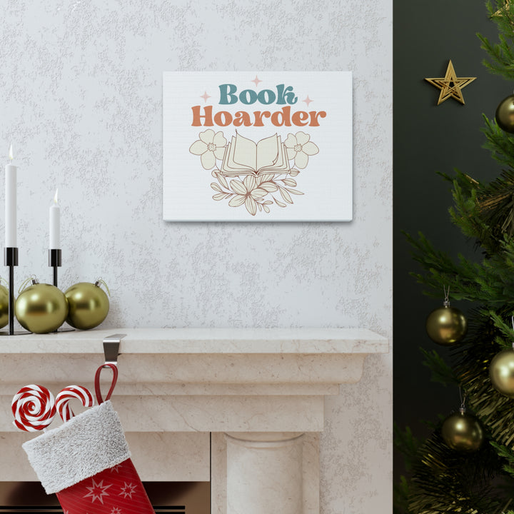 Book Hoarder Canvas Gallery Wraps