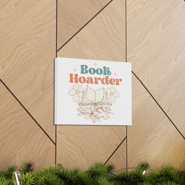 Book Hoarder Canvas Gallery Wraps