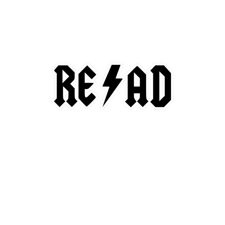 Read like ACDC Kiss-Cut Vinyl Decals