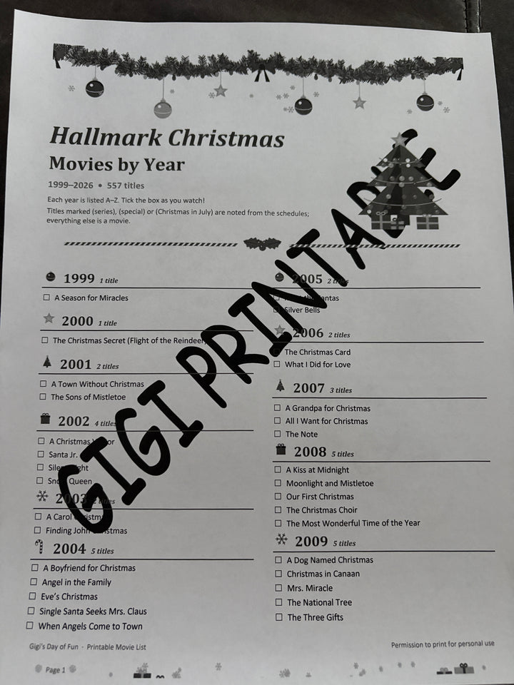 Hallmark Movie Pack-By Mail